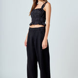 Smocked Ruffle Top
