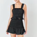 Smocked Shorts
