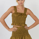 Smocked Shorts
