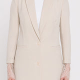 Lace Combo Blazer