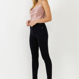 Satin Cowl Neck Top