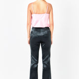 Satin Cowl Neck Top