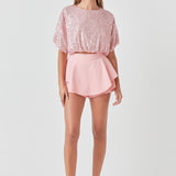 Ruffled Skort - Final Sale