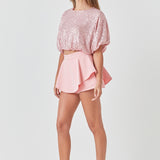 Ruffled Skort - Final Sale