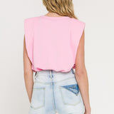 Shoulder Pad Shirt