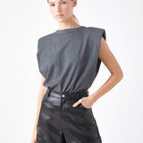 Shoulder Pad Shirt