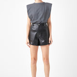 Shoulder Pad Shirt