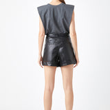 Shoulder Pad Shirt