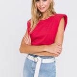 Shoulder Pad Shirt