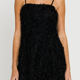Fringed Flare Mini Dress