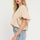 High-Low Cropped T-Shirt