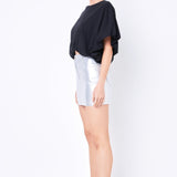 High-Low Cropped T-Shirt
