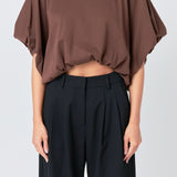 High-Low Cropped T-Shirt
