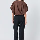 High-Low Cropped T-Shirt