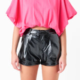 High-Low Cropped T-Shirt