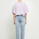 High-Low Cropped T-Shirt