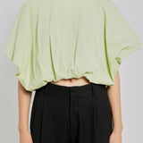 High-Low Cropped T-Shirt