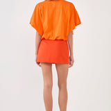 High-Low Cropped T-Shirt