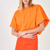 High-Low Cropped T-Shirt