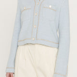 Chain-Trimmed Jacket
