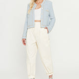 Chain-Trimmed Jacket