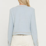 Chain-Trimmed Jacket