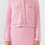 Chain-Trimmed Jacket