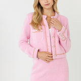 Chain-Trimmed Jacket