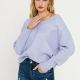 V-Neck Long Sleeve Sweater