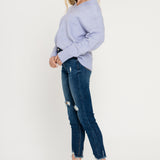 V-Neck Long Sleeve Sweater
