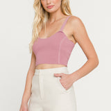 Cropped Knit Top