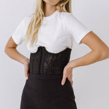 Corset Contrast T-shirt