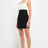 Color Block Mini Dress