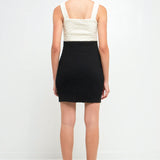Color Block Mini Dress