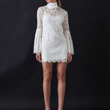 Bell Sleeve Lace Dress