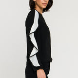 Cascading Ruffle Blouse