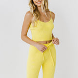 Knit Cami Crop Top
