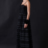 Combination Lace Maxi Dress