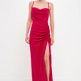 Cowl Neck Maxi Dress