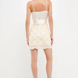 Sequin Scallop Mini Dress