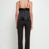 Double Strap Satin Top