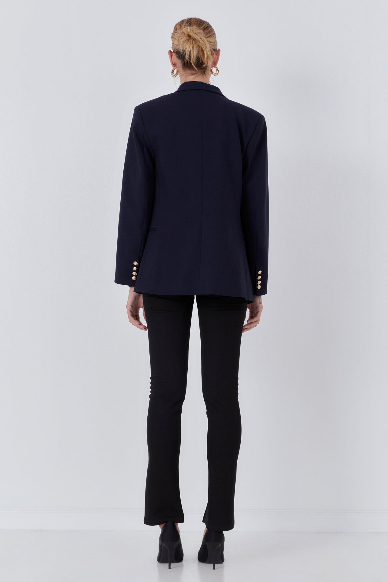 ENDLESS ROSE-Double Breasted Suit Blazer-BLAZERS available at Objectrare
