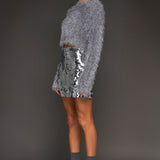 Sequin Mini Skirt