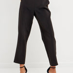 ENDLESS ROSE-High Waisted Buttoned Trousers-PANTS available at Objectrare