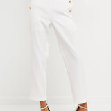 ENDLESS ROSE-High Waisted Buttoned Trousers-PANTS available at Objectrare