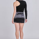 ENDLESS ROSE-Corsage Trim Mini Skirt-SKIRTS available at Objectrare