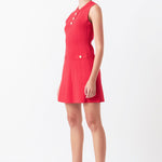 ENDLESS ROSE - Shank Button Knit Mini Dress - DRESSES available at Objectrare