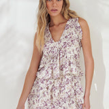 Multi Ruffled Layered Mini Dress