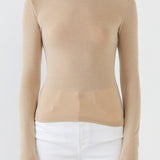 ENDLESS ROSE - Turtle neck Long Sleeve Knit Top - TOPS available at Objectrare