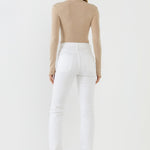 ENDLESS ROSE - Turtle neck Long Sleeve Knit Top - TOPS available at Objectrare